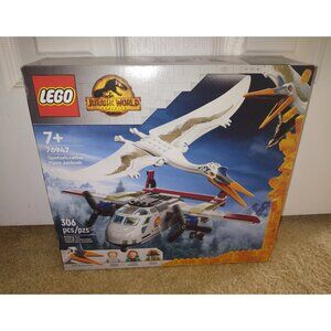 NIB Lego Jurassic World Quetzalcoatlus Plane Ambush #76947